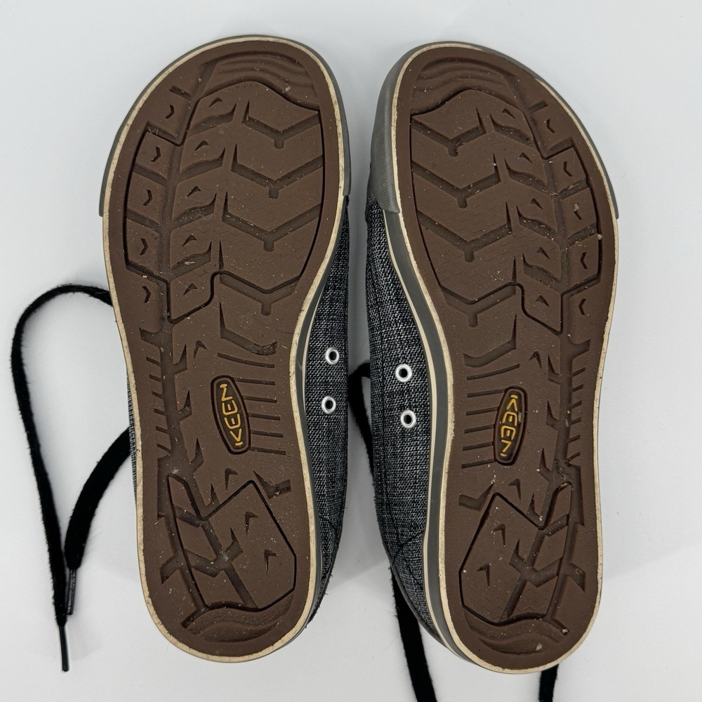 KEEN Arcata Sneakers Womens Size 8 Gray Denim Canvas Upper Lace Up Casual Travel - Picture 9 of 10